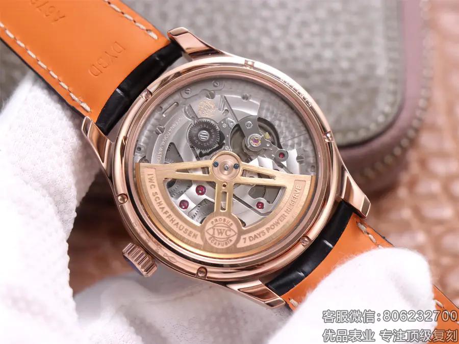 IWC万国表顶级复刻葡萄牙系列真万年历IW503312精仿高端男表