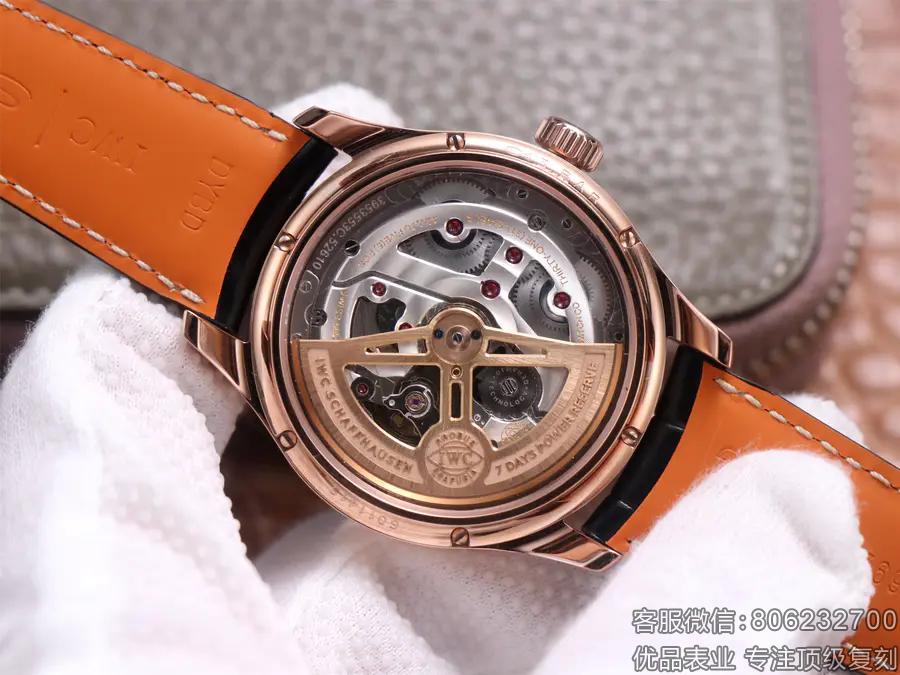 IWC万国表葡萄牙系列真万年历IW503404复刻万年历自动机械表