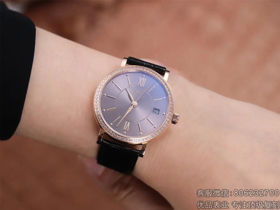 IWC万国表柏涛菲诺系列进口机械高仿女表