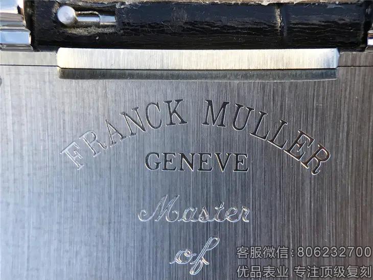 顶级精仿法兰克穆勒6002 M QZ R原装1：1开模采用与正品一模一样的瑞士原装Ronda石英机芯
