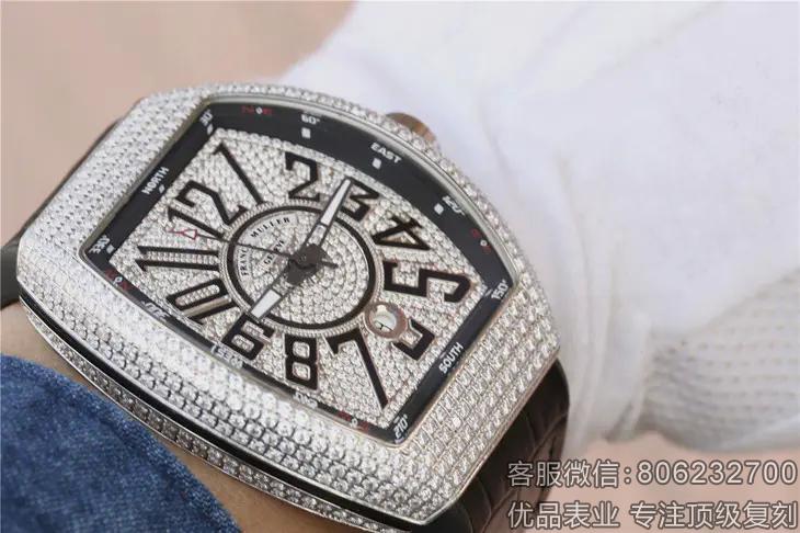 法兰克穆勒​Vanguard系列​​​机械男表法穆兰哪个版本是最高复刻