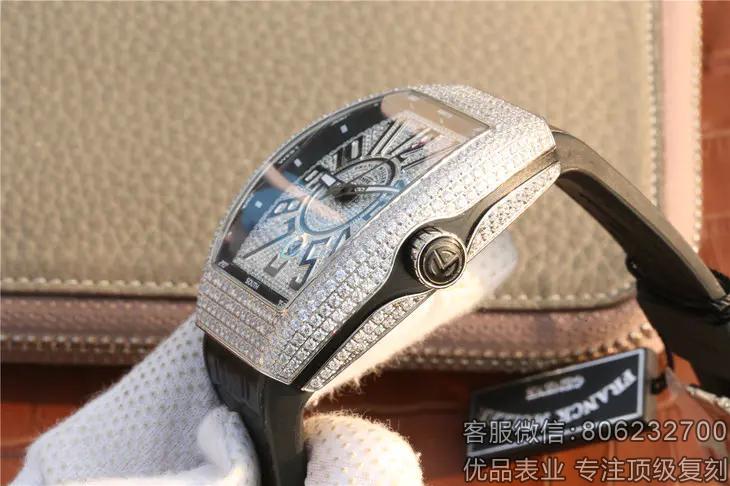 法兰克穆勒​Vanguard系列​​​机械男表法穆兰哪个版本是最高复刻