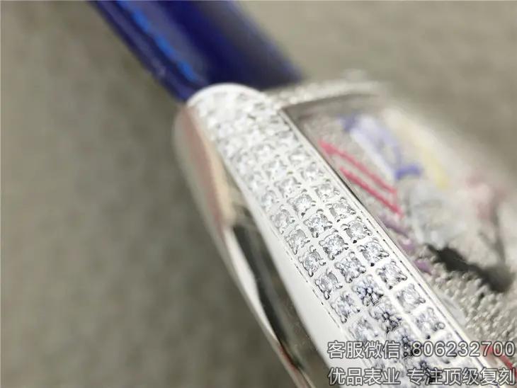 顶级复刻法兰克穆勒机械法穆兰高仿女士手表