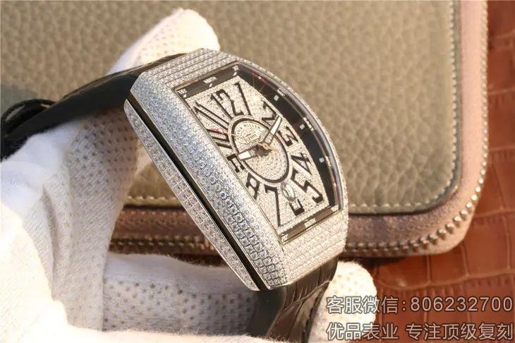 法兰克穆勒​Vanguard系列​​​机械男表法穆兰哪个版本是最高复刻