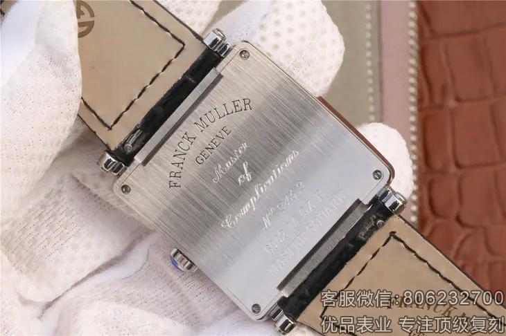 顶级精仿法兰克穆勒6002 M QZ R原装1：1开模采用与正品一模一样的瑞士原装Ronda石英机芯