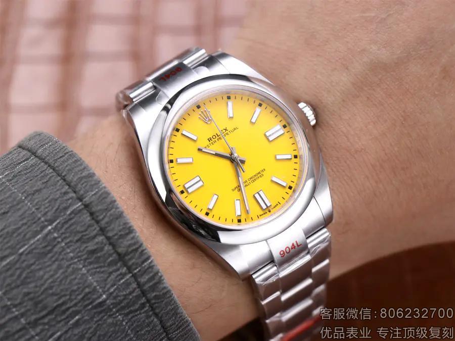 复刻劳力士恒动蚝式系列m124300-0004腕表