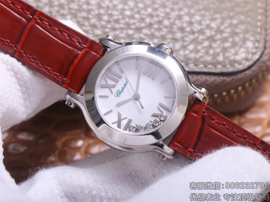 萧邦快乐钻顶级复刻表HAPPY DIAMONDS系列278573-3001腕表