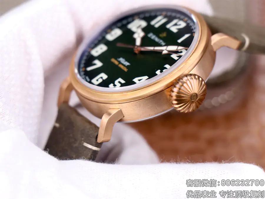 复刻真力时飞行员真力时 elite高仿青铜复刻手表