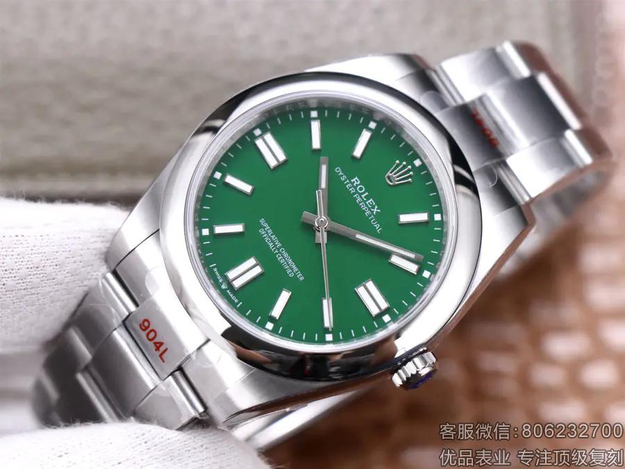 高仿劳力士蚝式恒动系列m124300-0005腕表