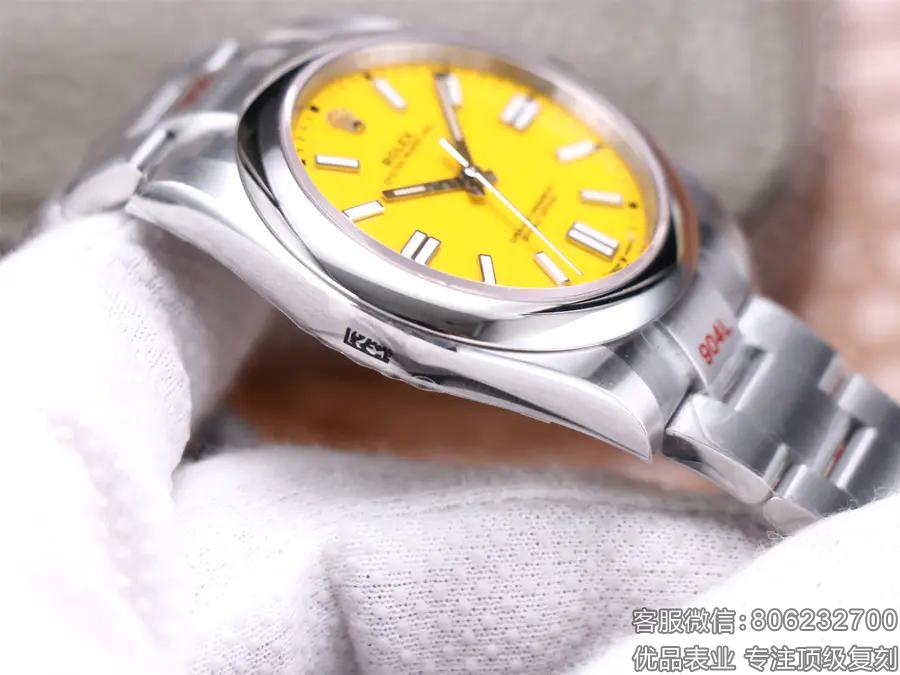 复刻劳力士恒动蚝式系列m124300-0004腕表