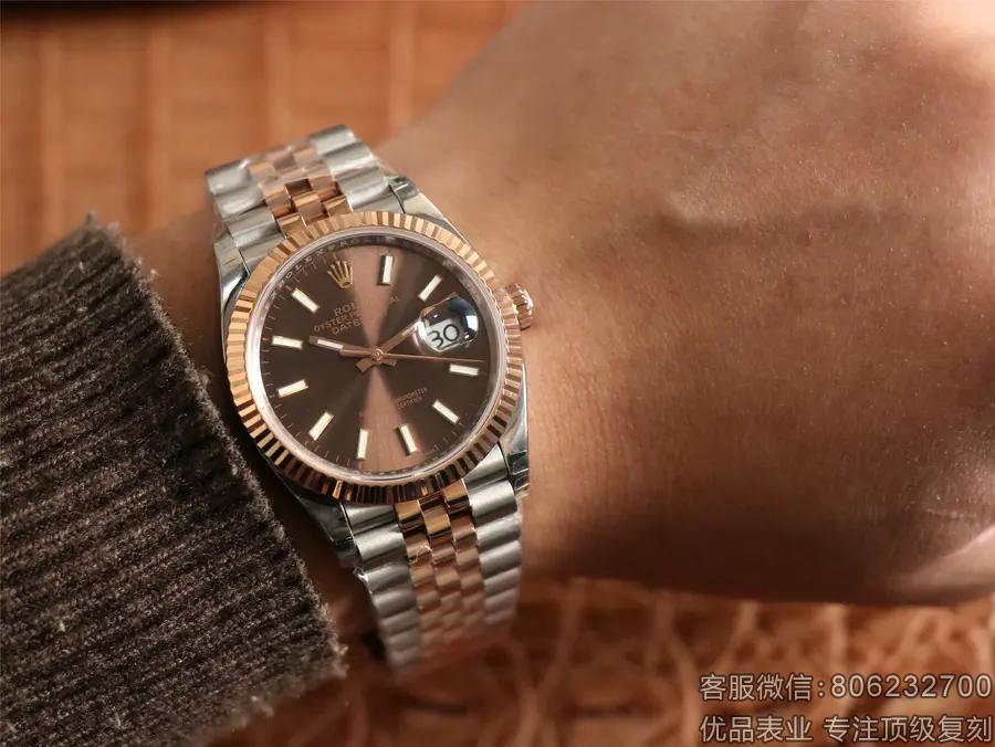 复刻劳力士日志间金