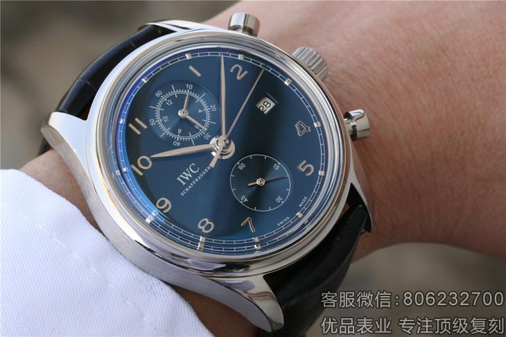 IWC万国复刻葡萄牙价格 葡萄牙复刻版新葡计IW390406款式