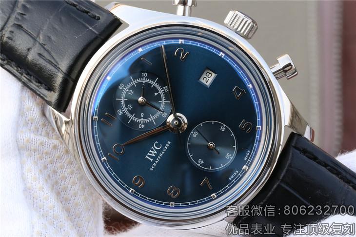 IWC万国复刻葡萄牙价格 葡萄牙复刻版新葡计IW390406款式