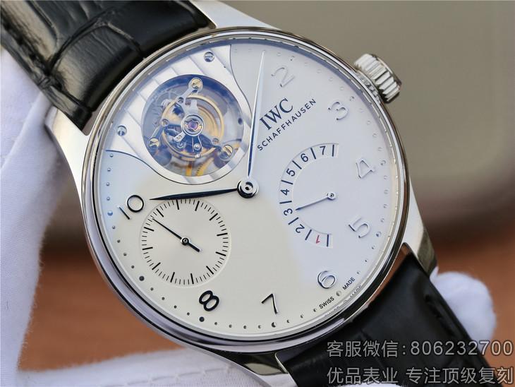 IWC精仿万国机芯陀飞轮手表复刻陀飞轮男表