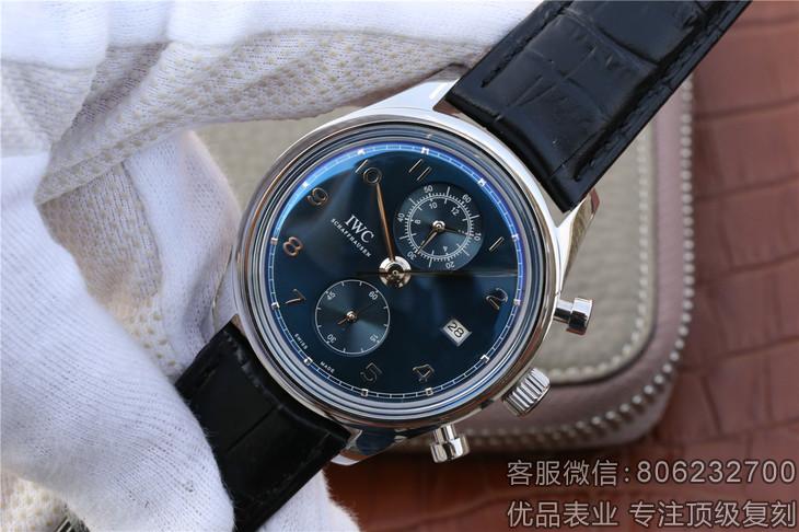 IWC万国复刻葡萄牙价格 葡萄牙复刻版新葡计IW390406款式