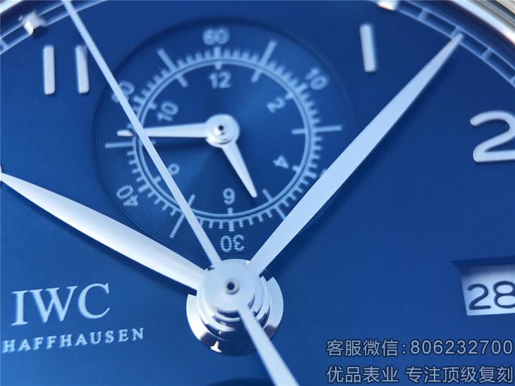 IWC万国复刻葡萄牙价格 葡萄牙复刻版新葡计IW390406款式