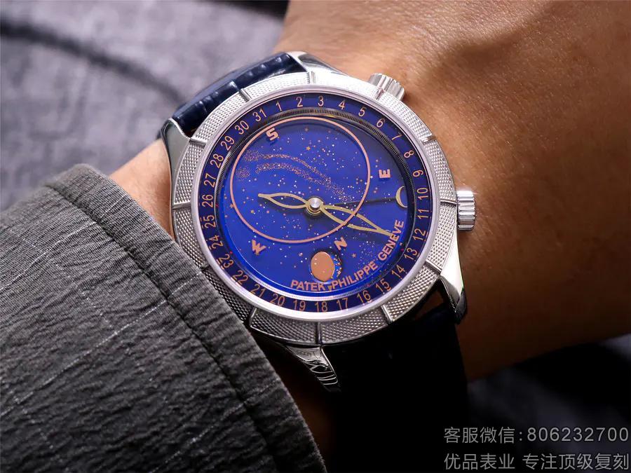 百达翡丽6012 精仿,高仿百达翡丽5120g001