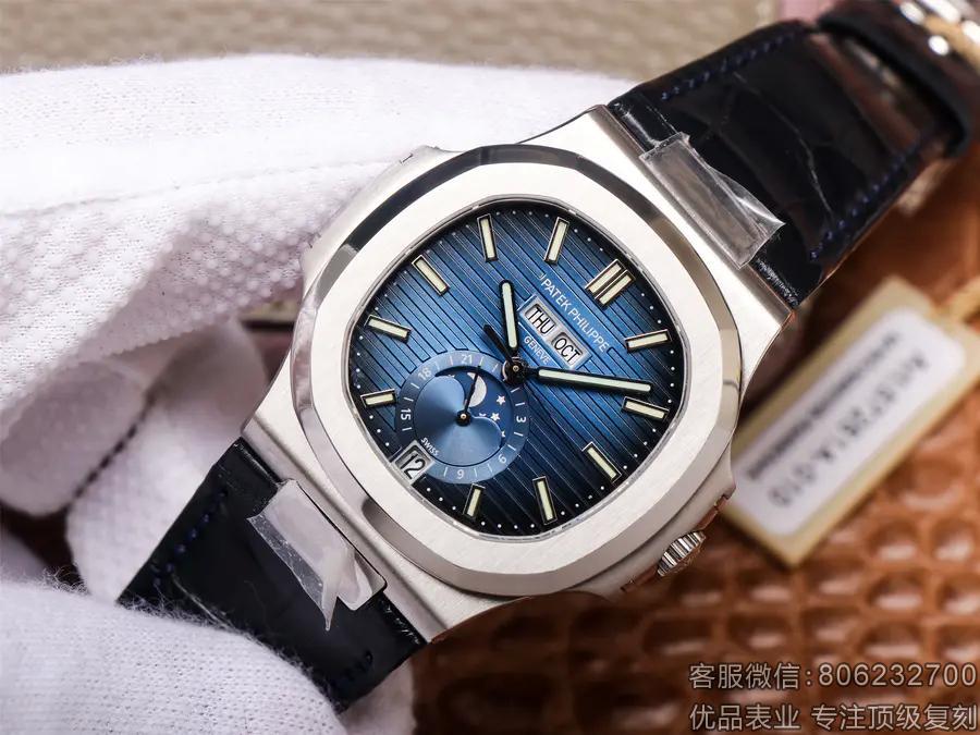 百达翡丽5270仿表,百达翡丽手表5296高仿