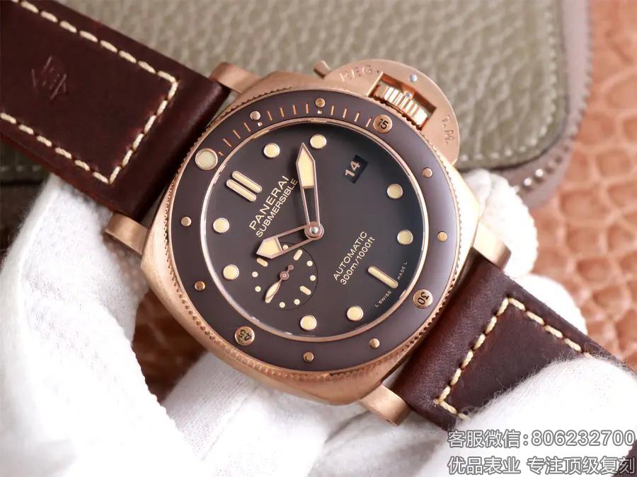 沛纳海pam382复刻,沛纳海00700vs顶级复刻版