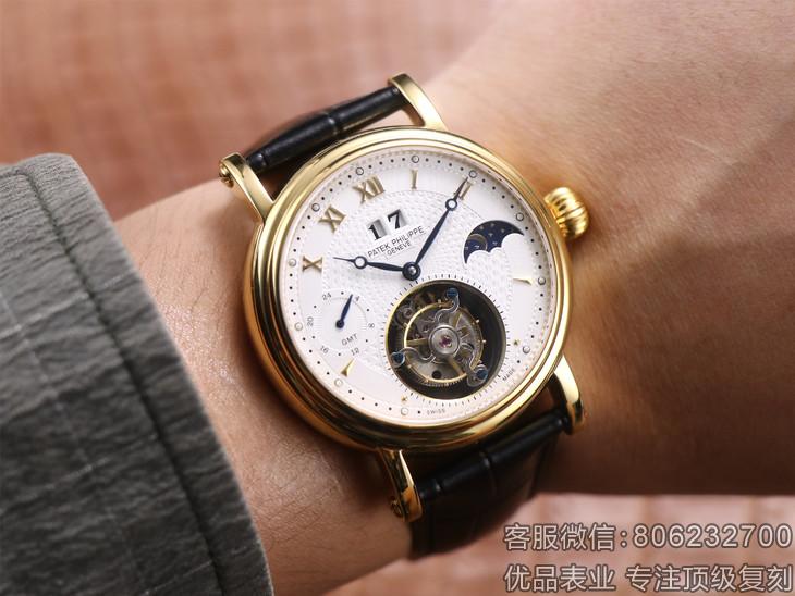 百达翡丽白金钻石男表高仿,高仿百达翡丽pt950价格表
