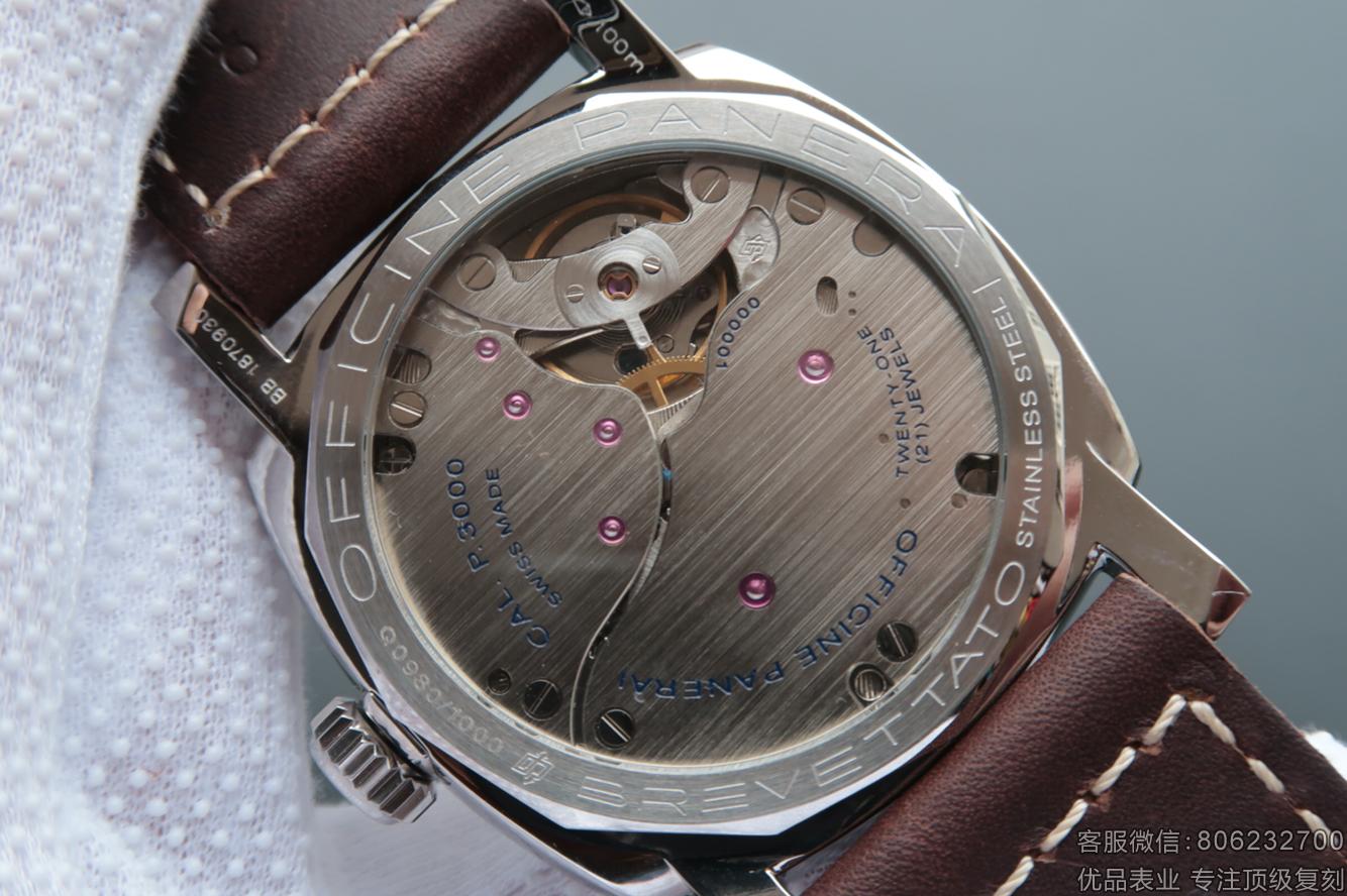 顶级复刻手表沛纳海,沛纳海127复刻机芯