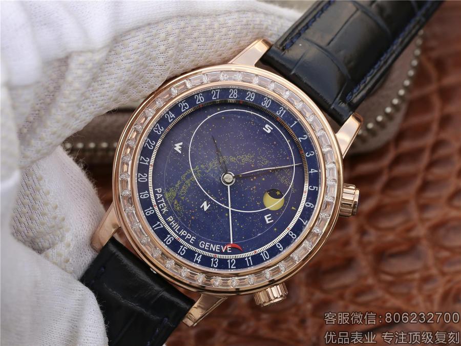 百达翡丽l8168仿品，精仿百达翡丽女手表怎么样