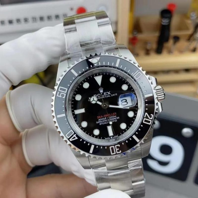 劳力士海使型系列m126600-0001腕表红色鬼王