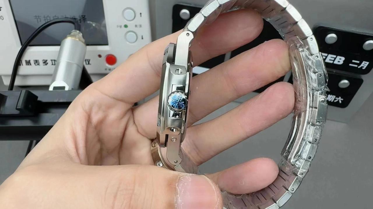 百达翡丽5712GR精仿全自动机械表一比一男表